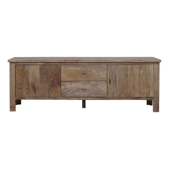 Sorrento Entertainment Unit 160cm in Mangowood Havana