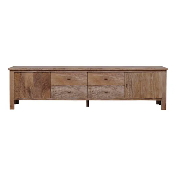 Sorrento Entertainment Unit 207cm in Mangowood Havana