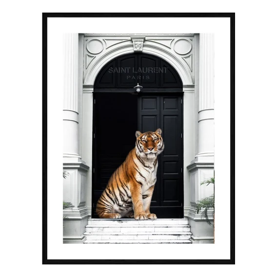 St Max Framed Print in 103 x 143cm