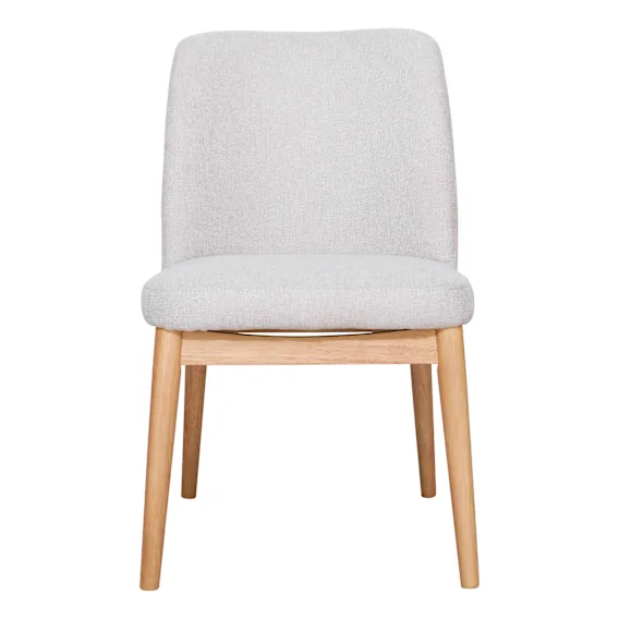 Stanford Dining Chair in Belfast Beige / Clear