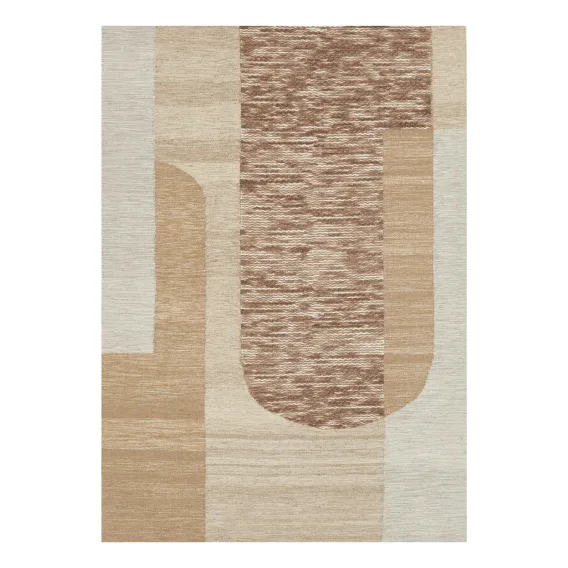 Summit Orb Rug 155x225cm in Beige/Tan/Cream