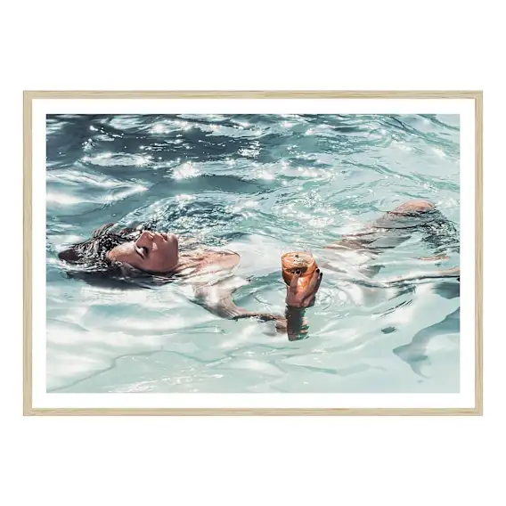 Sunkissed Framed Print in 165 x 118cm