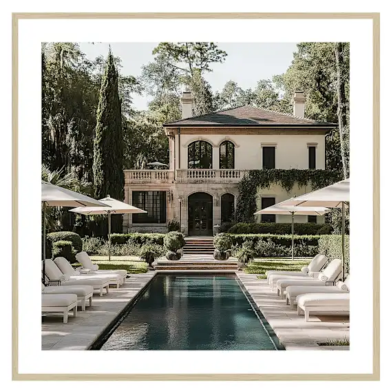 Sunningdale Framed Print in 103 x 103cm