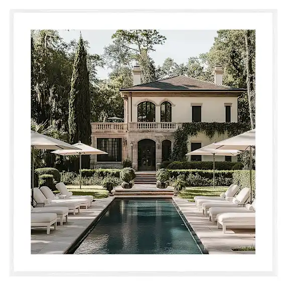 Sunningdale Framed Print in 60 x 60cm