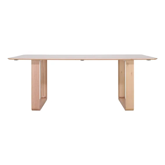 Suffolk Dining Table 240cm in High Feature Messmate