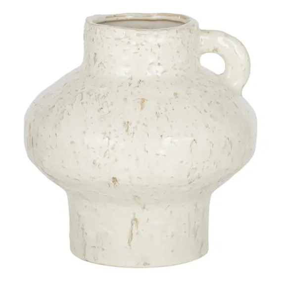 Tangier Urn Vase Small 22.5x22.5cm in Natural