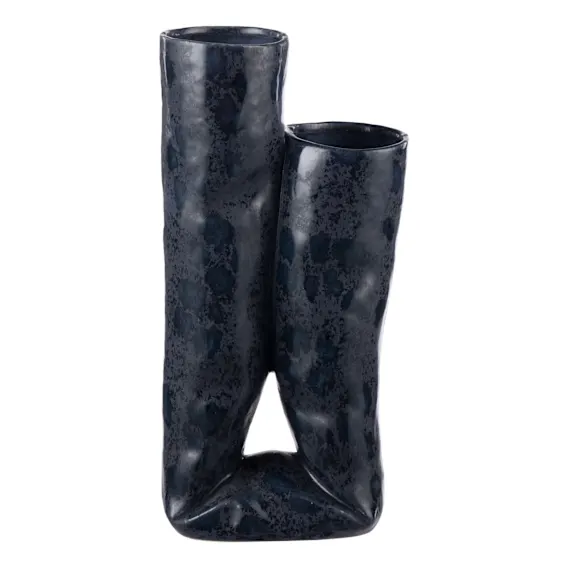 Tate Vase Large 15.5x31cm in Deep Blue