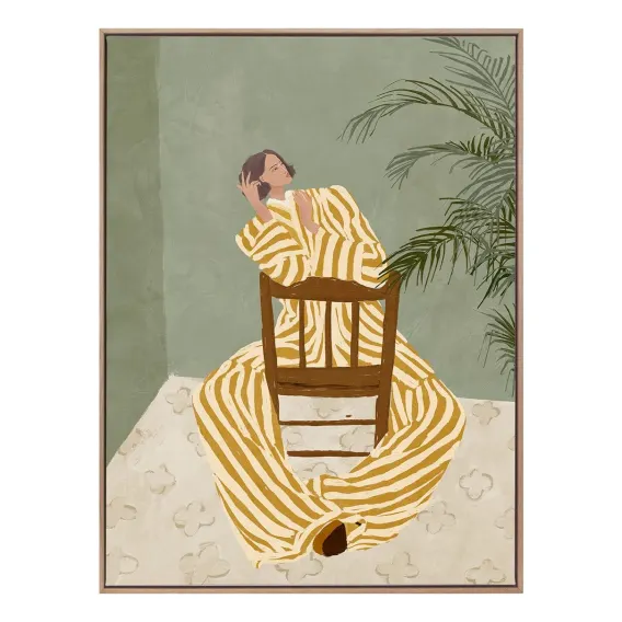 Thessy Box Framed Canvas in 93 x 123cm