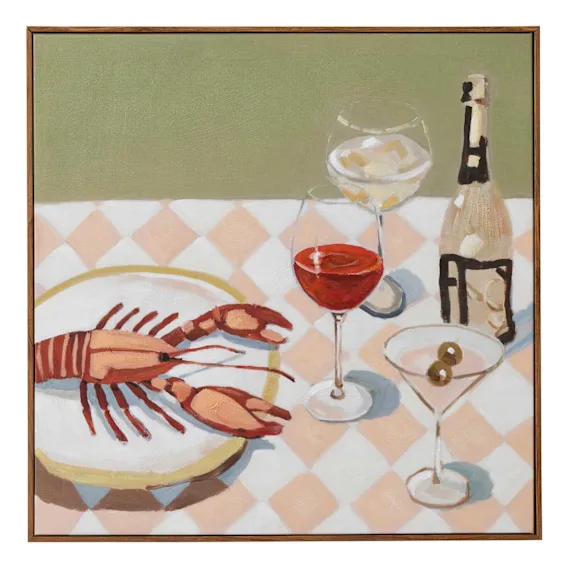 Thermidor Box Framed Canvas in 60 x 60cm