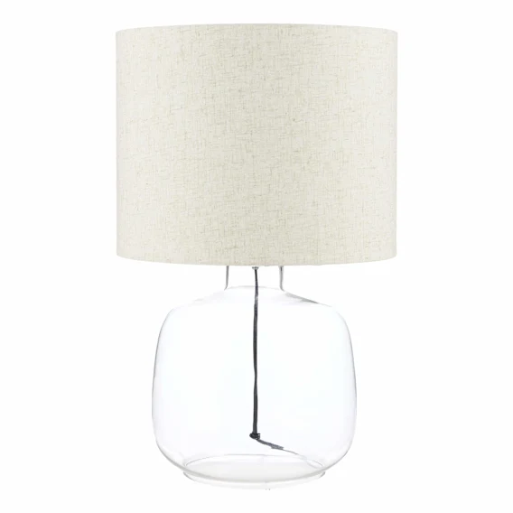 Tobit Table Lamp 37x58cm in Clear