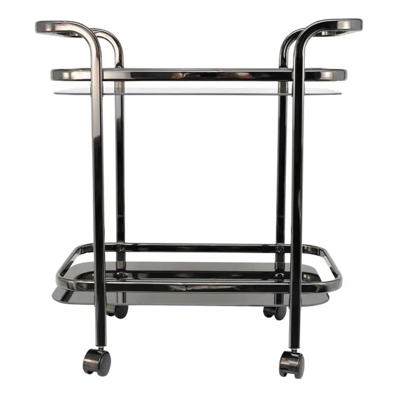 Trist Bar Trolley 71x74cm in Black