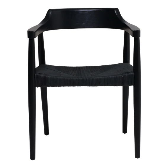 Trilogy Dining Chair in Black / Black Seat