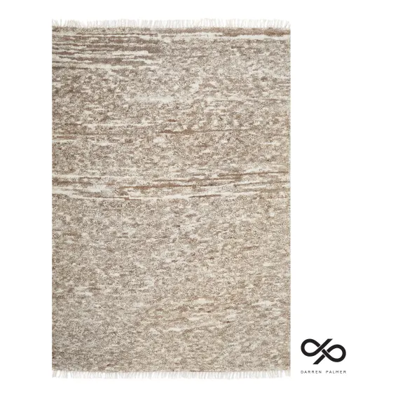 Travertine Rug 155x225cm in Brown