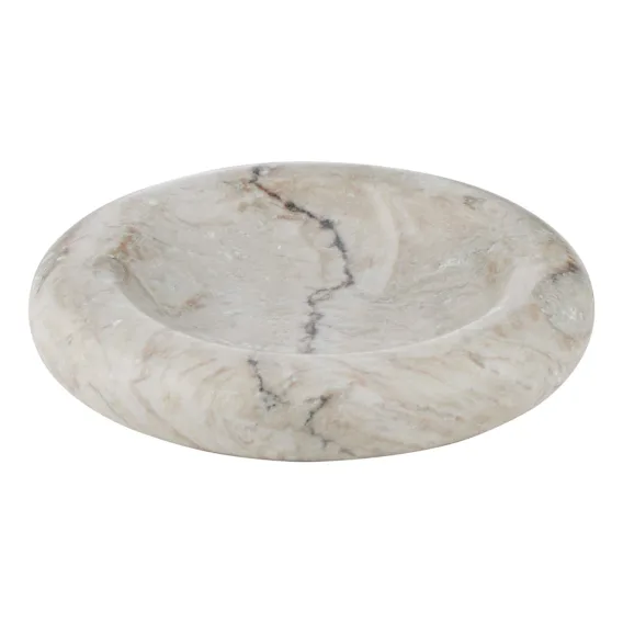 Trieste Bowl 29x5cm in Brown / Beige