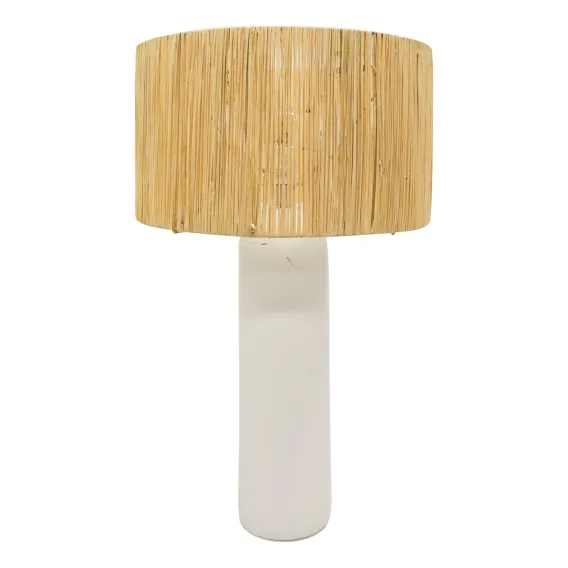 Vance Table Lamp 46x77cm in White