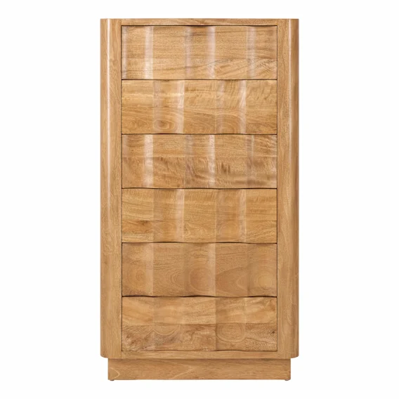 Verano Tall Boy in Mangowood Clear Lacquer