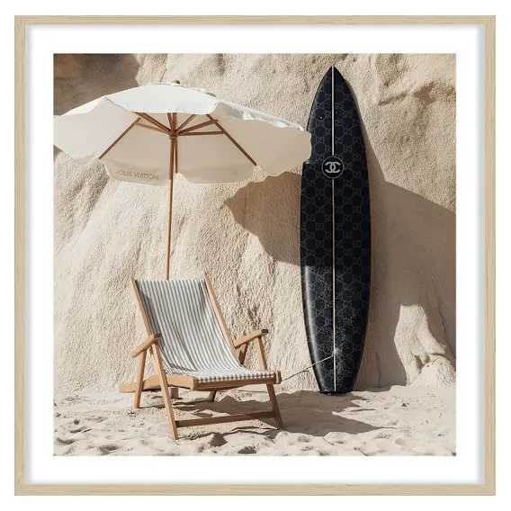 Vendee Framed Print in 103 x 103cm
