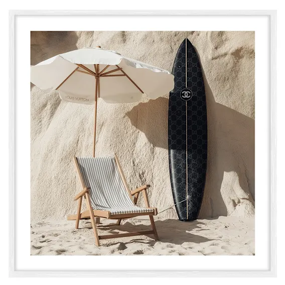 Vendee Framed Print in 60 x 60cm