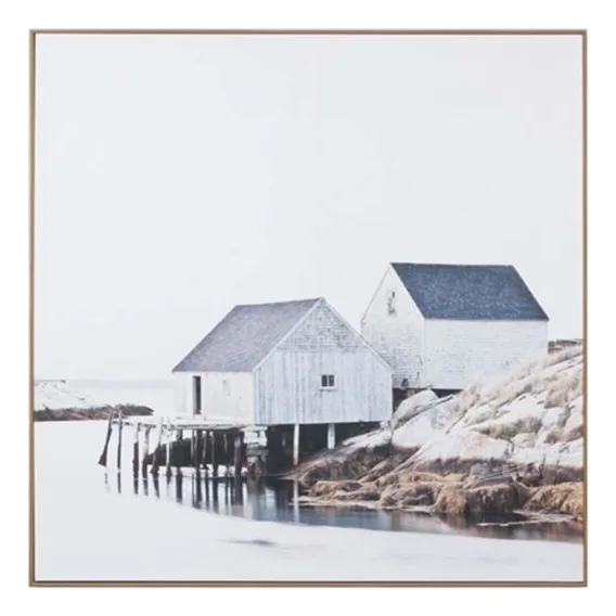 Wintertide Box Framed Canvas in 120 x 120cm