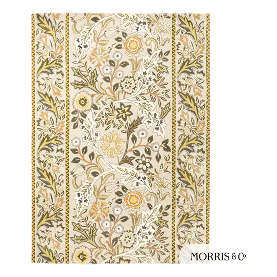 Wilhelmina Rug 170x240cm in Mustard Yellow