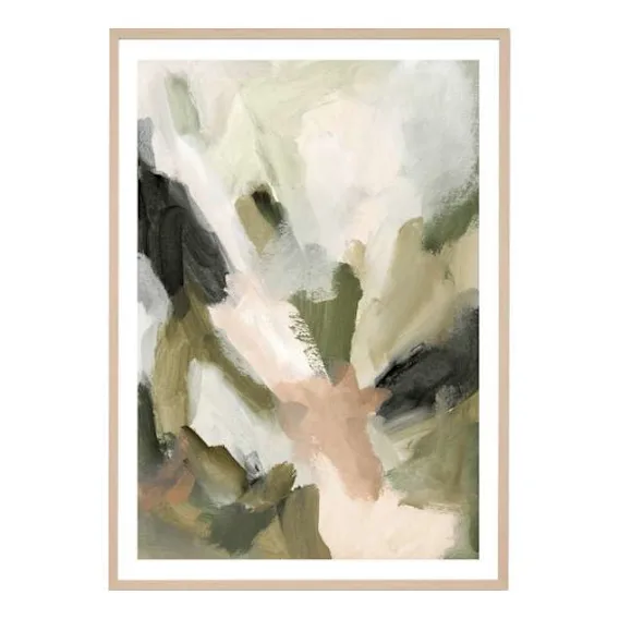 Willa Green 1 Framed Print in 45 x 62cm