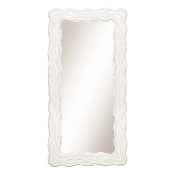 Ziggy Leaner Mirror 100x200cm in Cream White