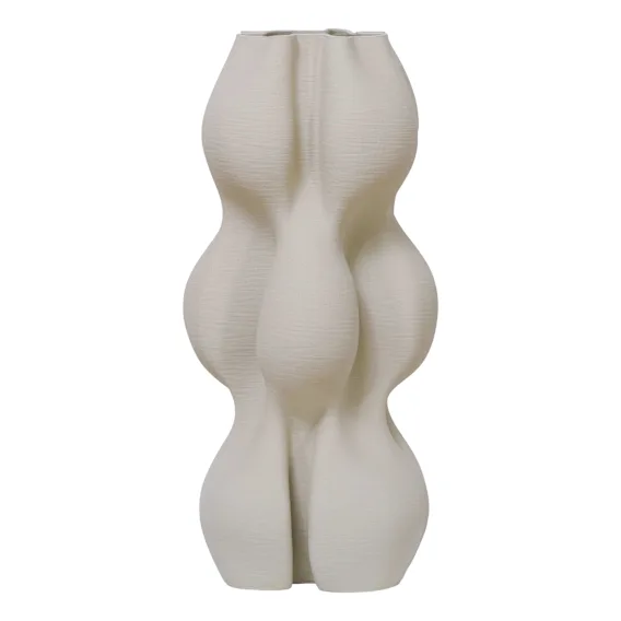 Zuri Vase Small 17x36cm in Bean